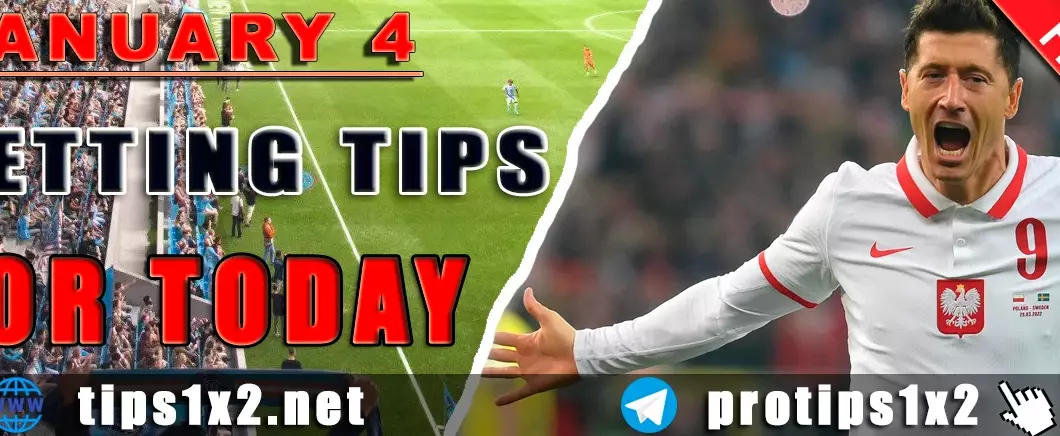 Free Football Betting Tips and Predictions || 04.01.2026