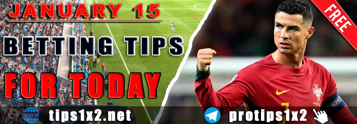 Free Football Tips for January 15, 2026 – Serie A, Bundesliga & Cup Predictions
