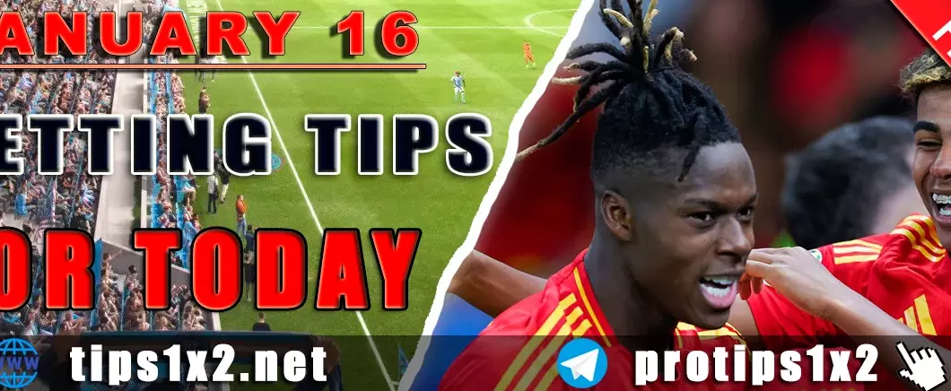 Free Football Tips for January 16, 2026