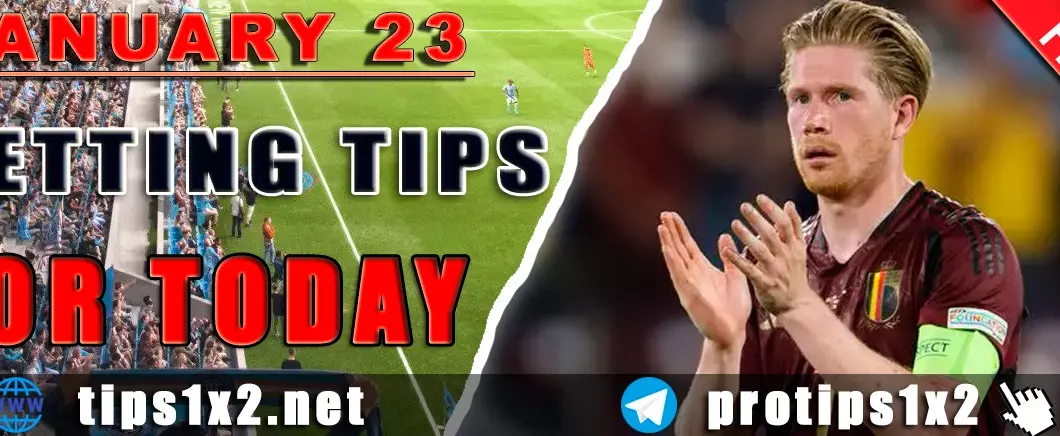 Free Football Tips for January 23, 2026