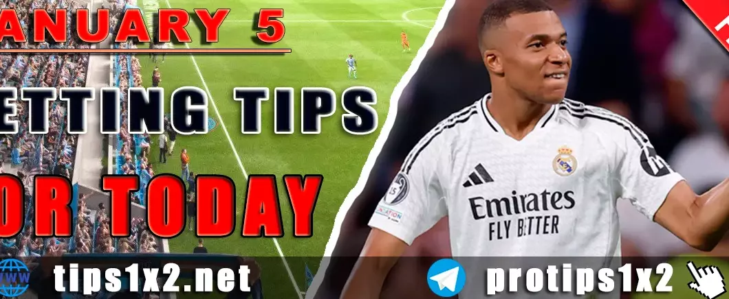 Free Football Tips for January 5, 2026