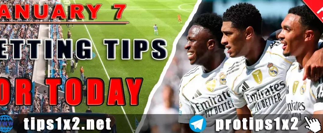 Free Football Tips for January 7, 2026