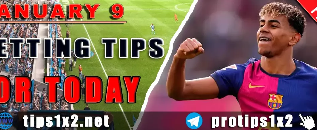 Free Football Tips for January 9, 2026