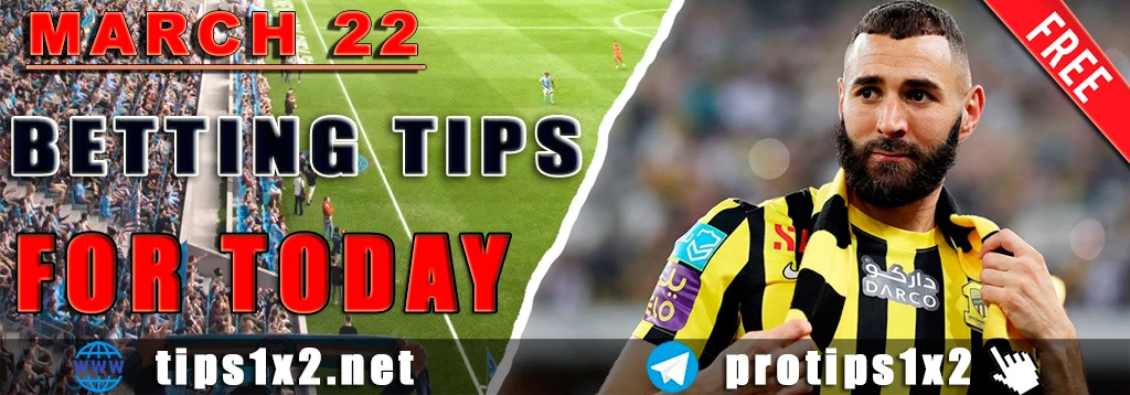 Football Predictions March 22, 2026 – Free Tips for Derby & Cup Final