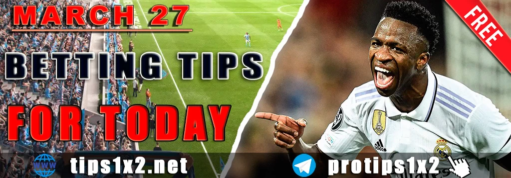 Free Football Predictions for March 27, 2026 – Best Betting Tips & Odds Today