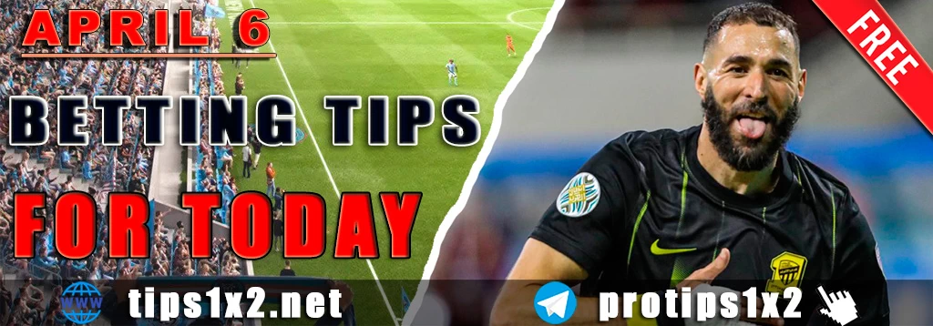 Free Football Predictions for April 6, 2026 – Best Betting Tips & Expert Picks