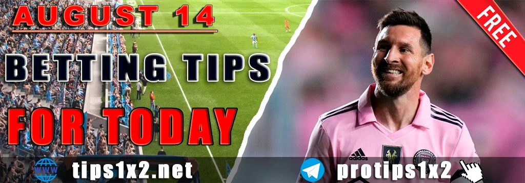 Free Football Predictions August 14, 2026