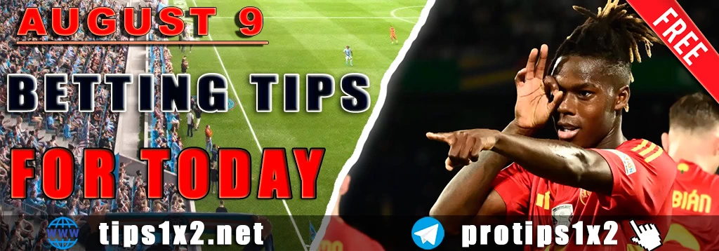 Free Football Predictions August 9, 2026 ⚽ Best Betting Tips, Odds & Match Predictions