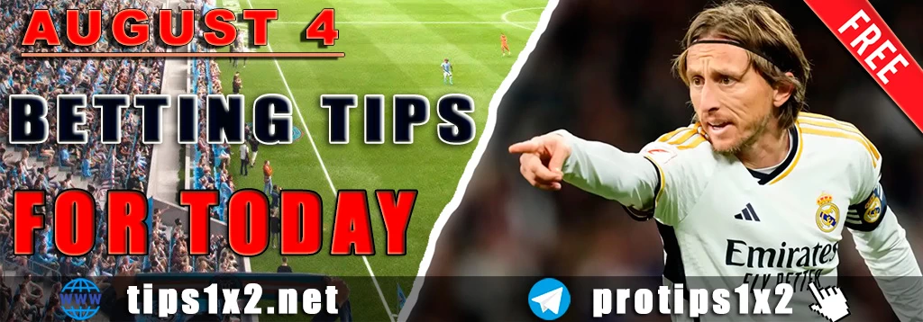 Free Football Predictions for August 4, 2026 | Champions League Qualification Expert Betting Tips & Best Daily Picks