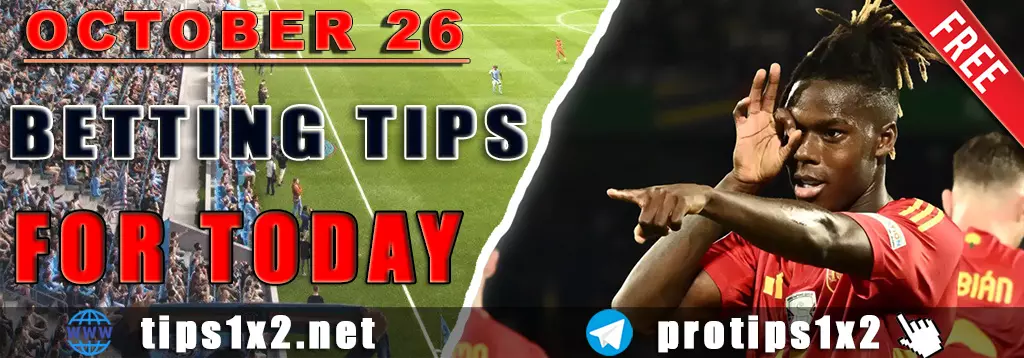 Free Football Predictions October 26 2026